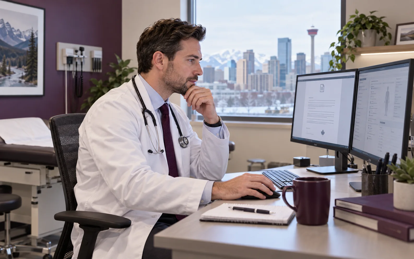 How to get an online doctor's note in Calgary — virtual visit steps