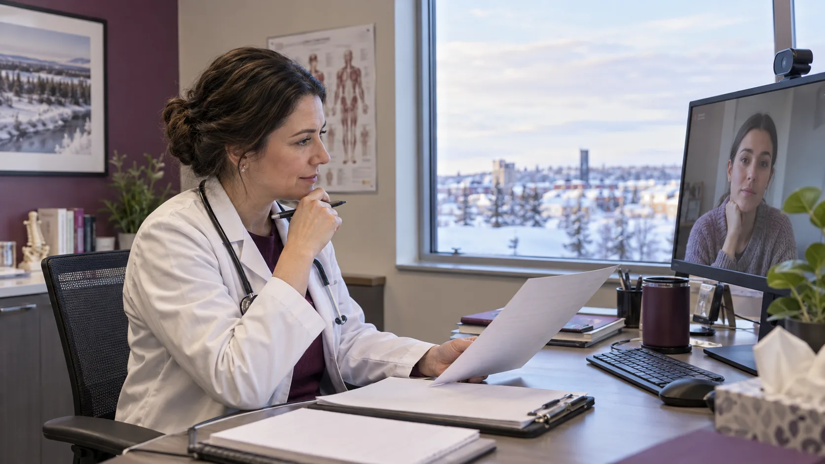 How to get an online doctor's note in Grande Prairie — virtual visit steps