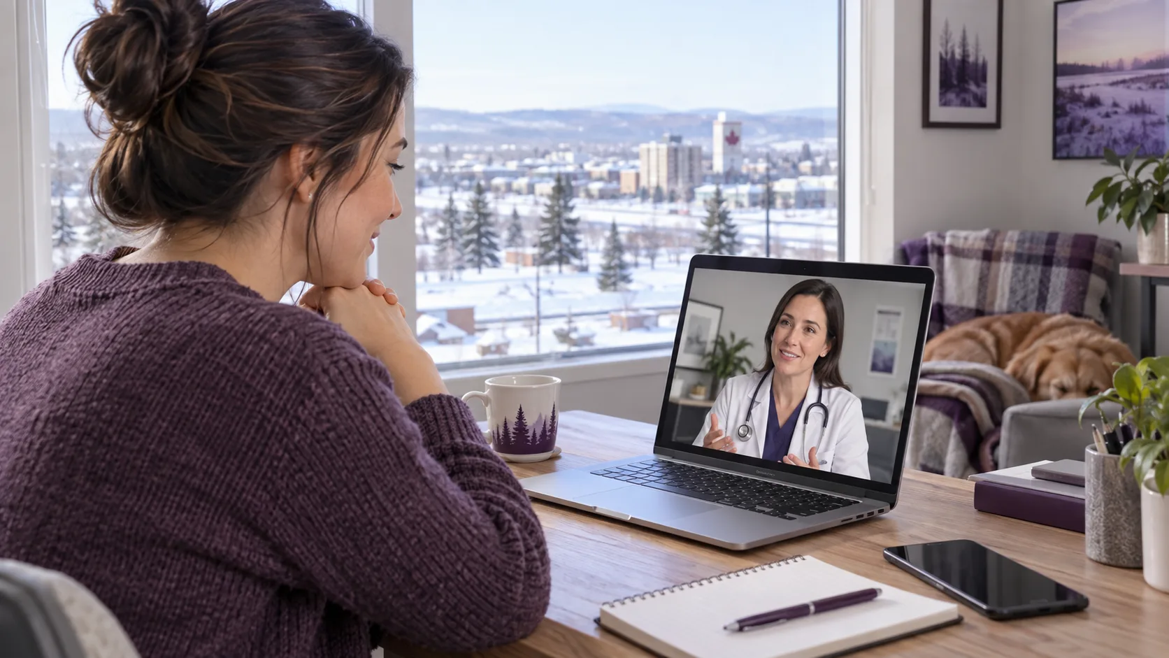 Online doctor's note in Grande Prairie, Alberta — virtual sick note visit