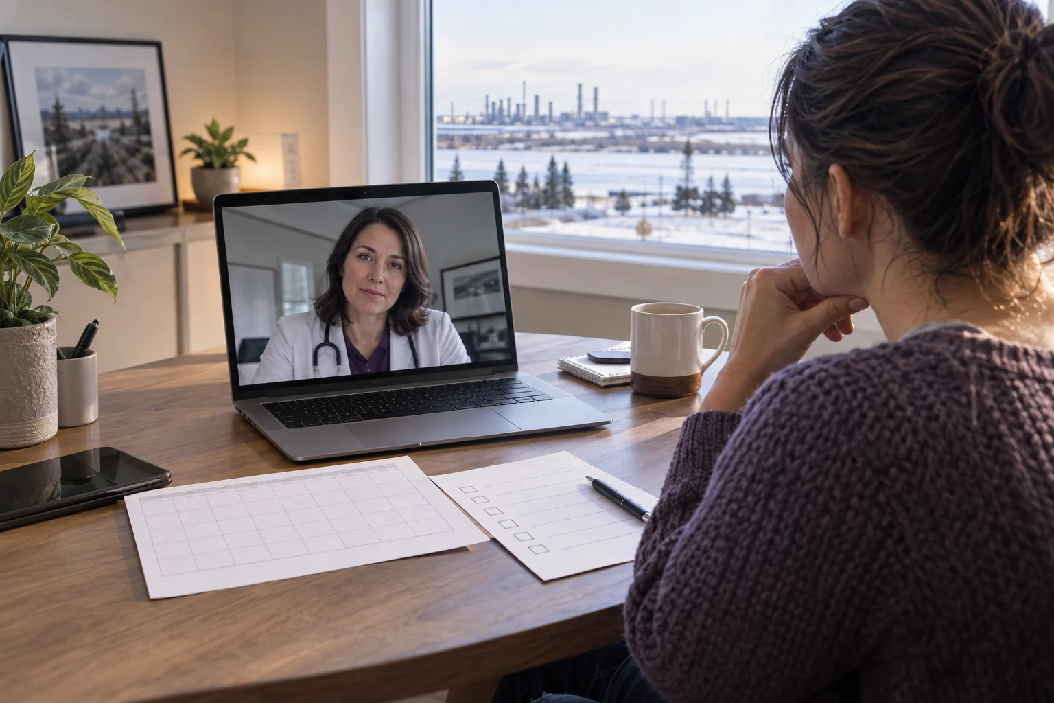 How to get an online doctor's note in Leduc — virtual visit steps