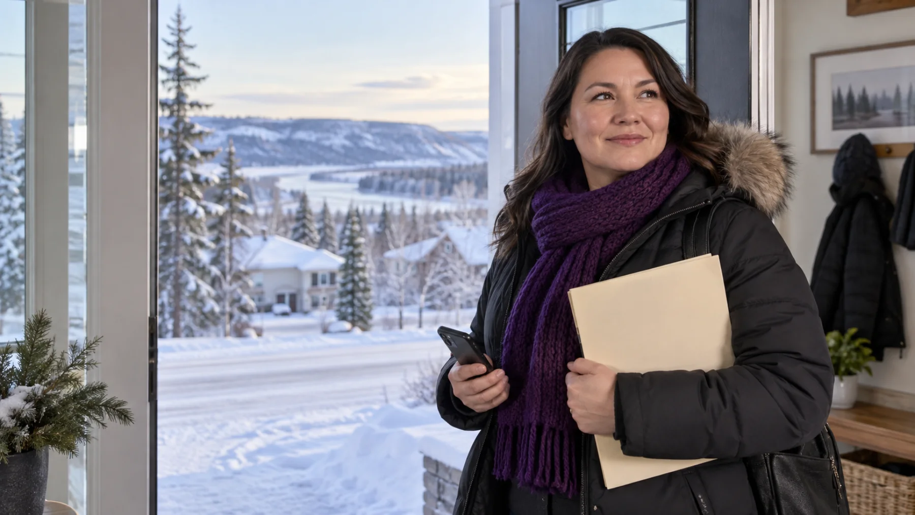 Fort McMurray doctor reviewing medication information during a virtual visit