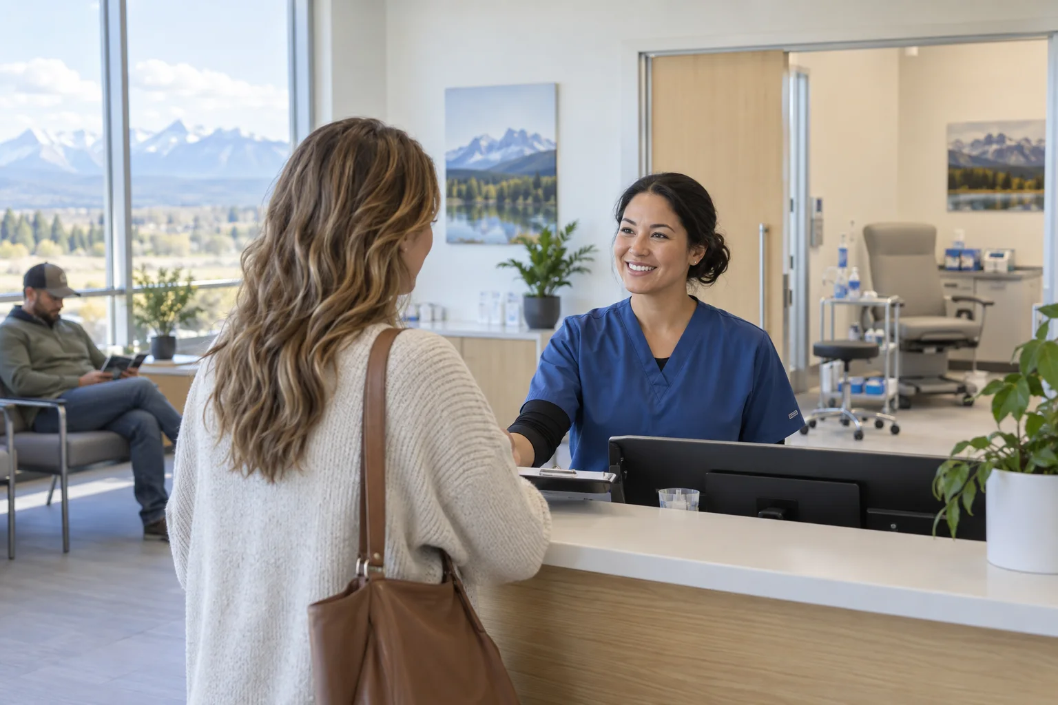 Rocky View County patient preparing to attend a laboratory appointment