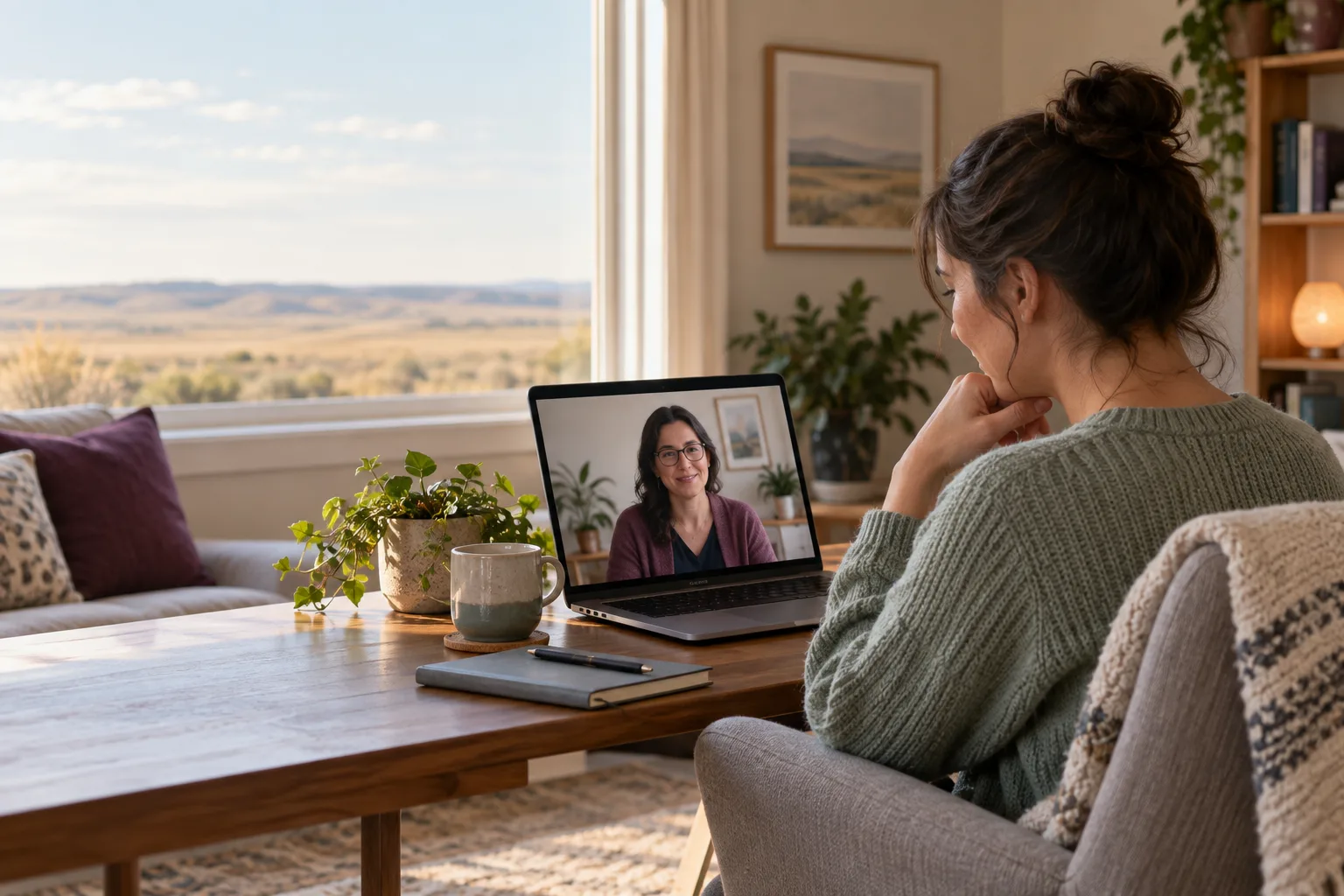 Online mental health support in Lethbridge via secure video with TelePlus Care