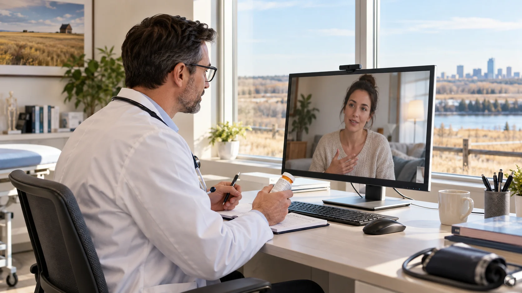 What a Beaumont online doctor visit covers