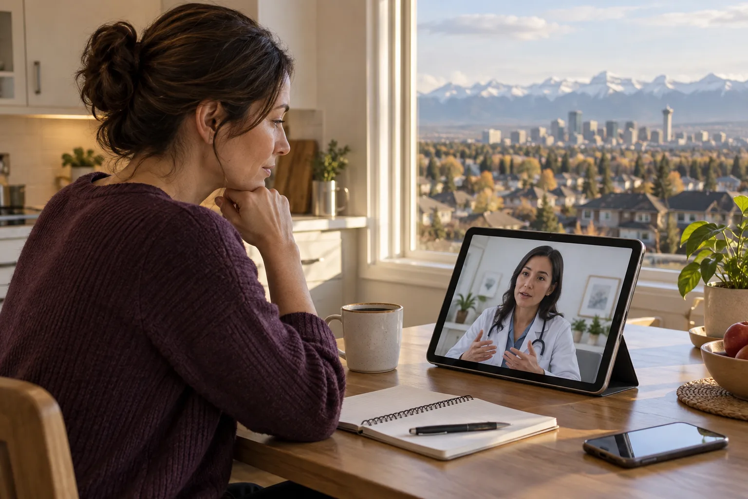 Telehealth and telemedicine in Calgary compared with a virtual walk-in clinic
