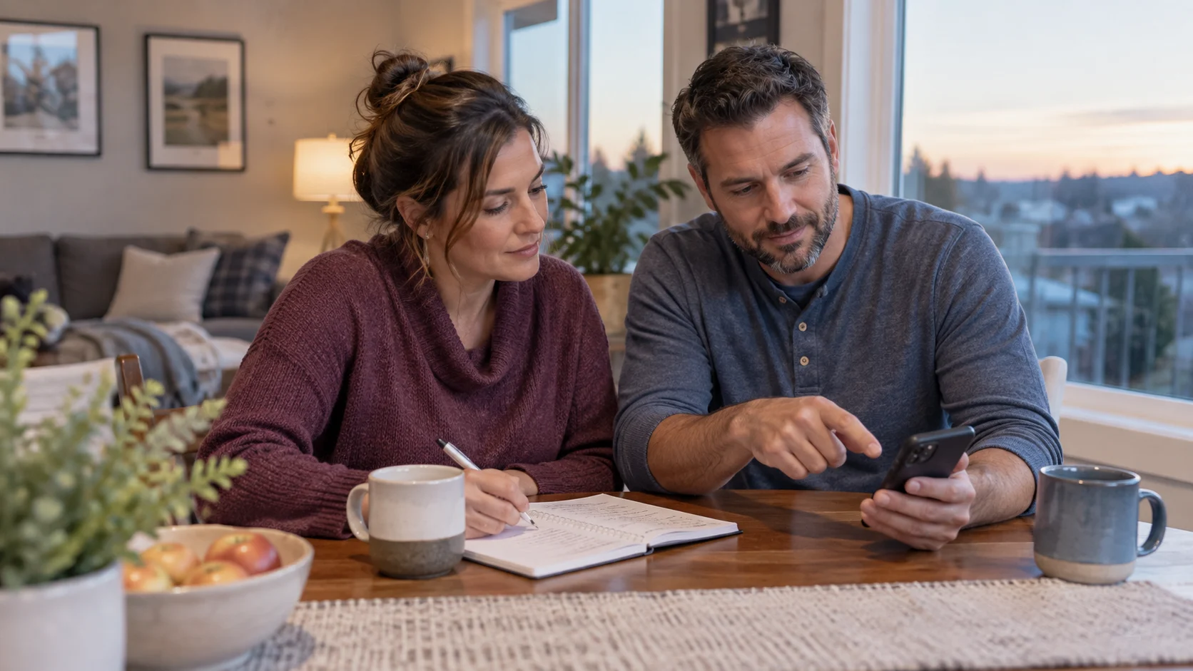 Fort Saskatchewan household reviewing a virtual doctor's care plan