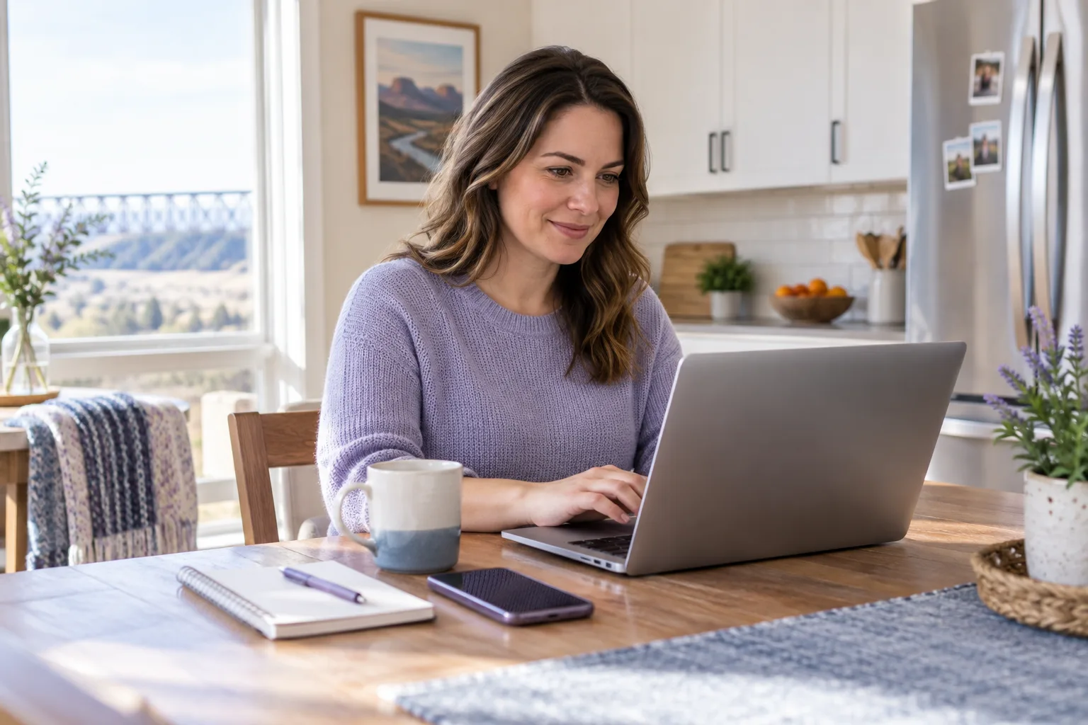 Lethbridge patient booking an online doctor appointment on a laptop