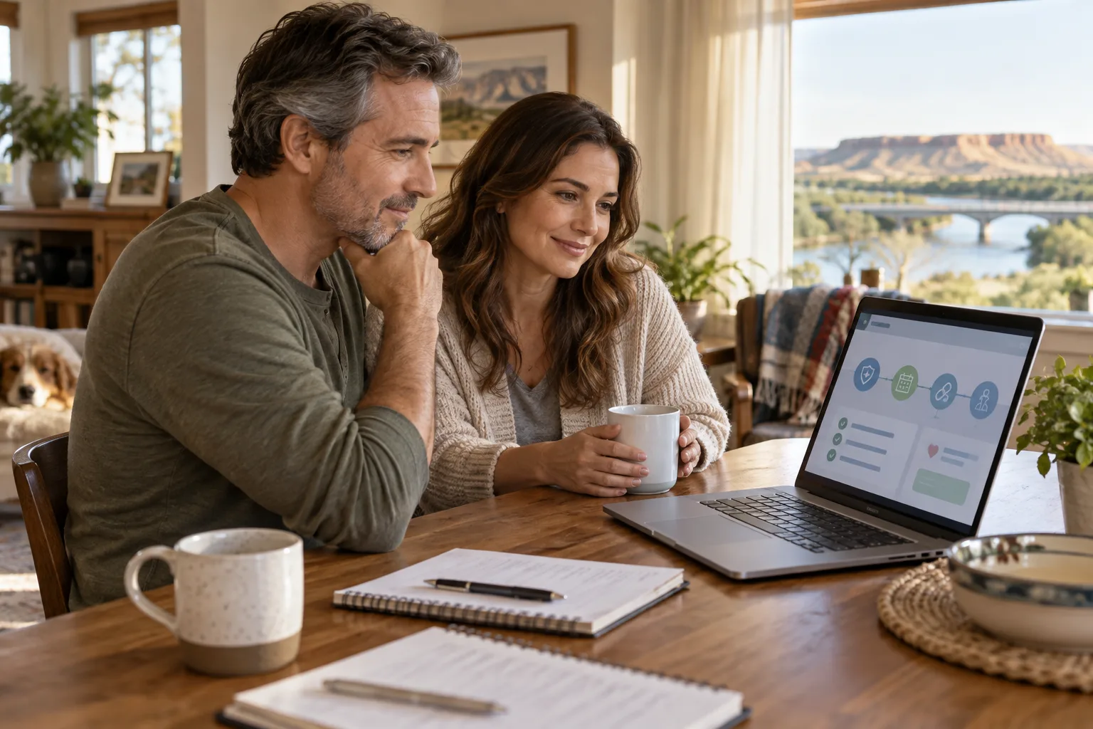Getting ready for an online doctor appointment in Medicine Hat