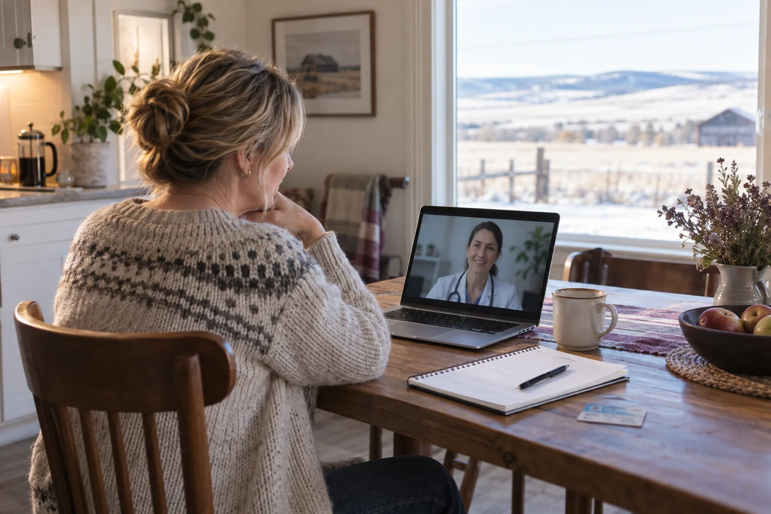 Two Hills patient booking a TelePlus Care online doctor appointment
