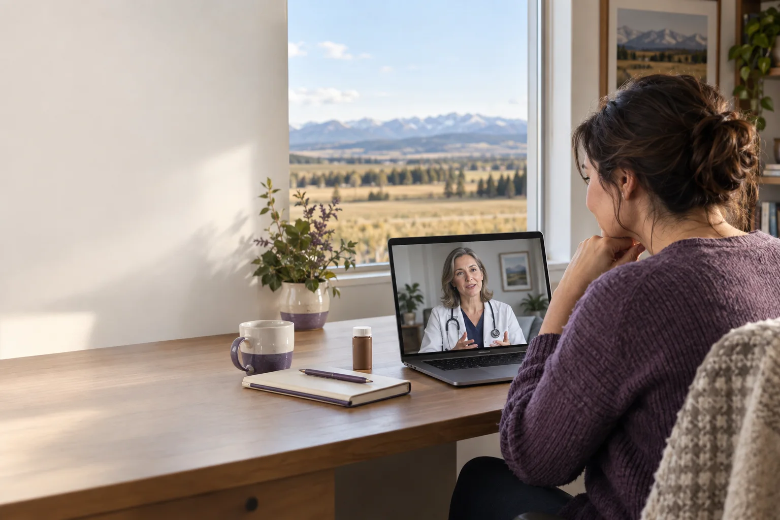 Online prescription refill appointment in Beaverlodge