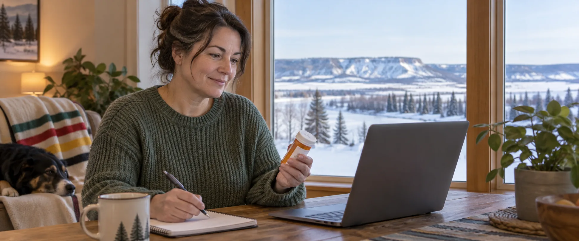 Online prescription refill appointment in Grande Prairie