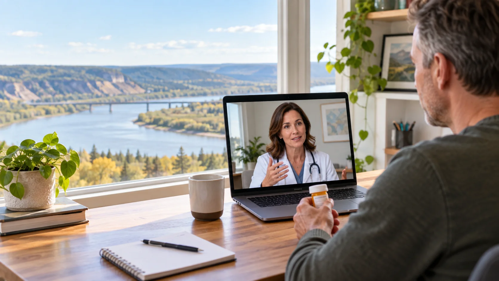 Online prescription refill appointment in Peace River