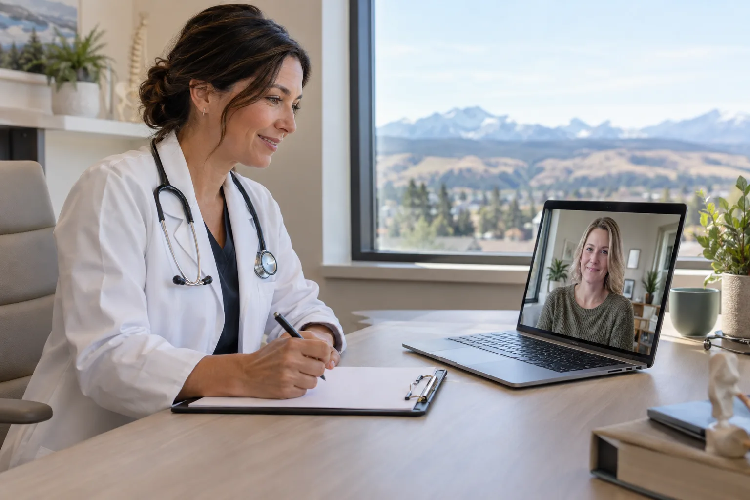 Online UTI Appointment in Okotoks virtual care consultation