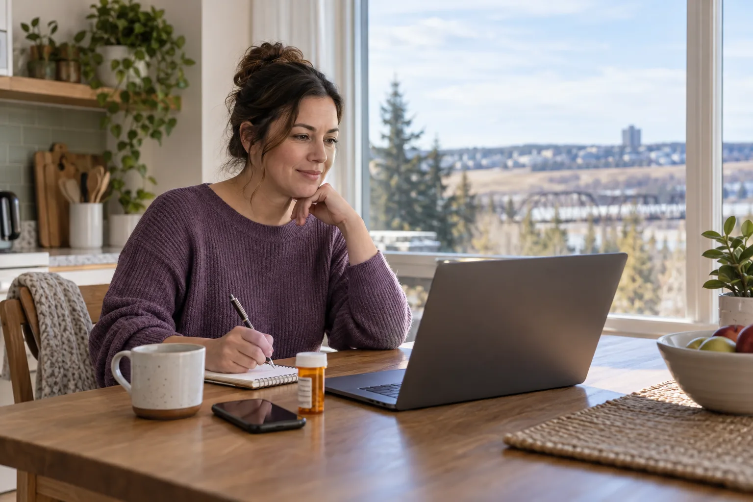 Safety screening before an online Cialis prescription in Red Deer