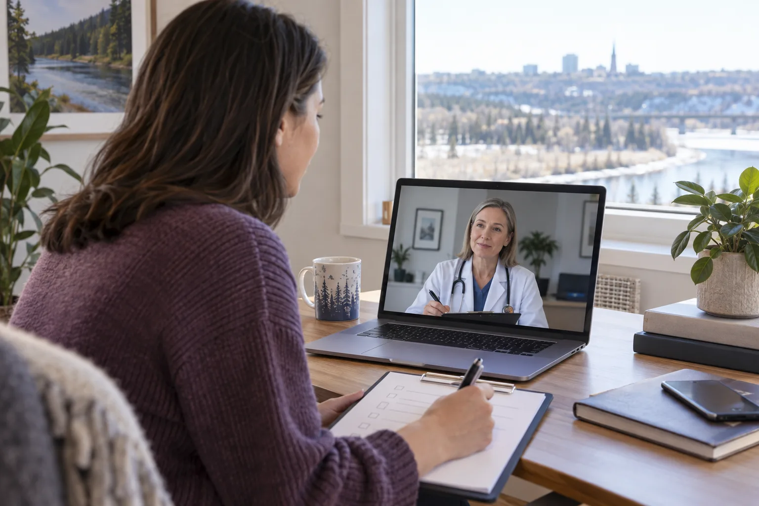 Booking online doctor St. Albert